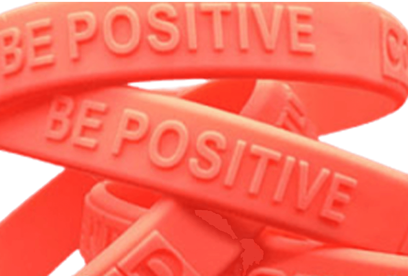 Words Hurt Silicone Wristbands for Anti-Bullying 1/2